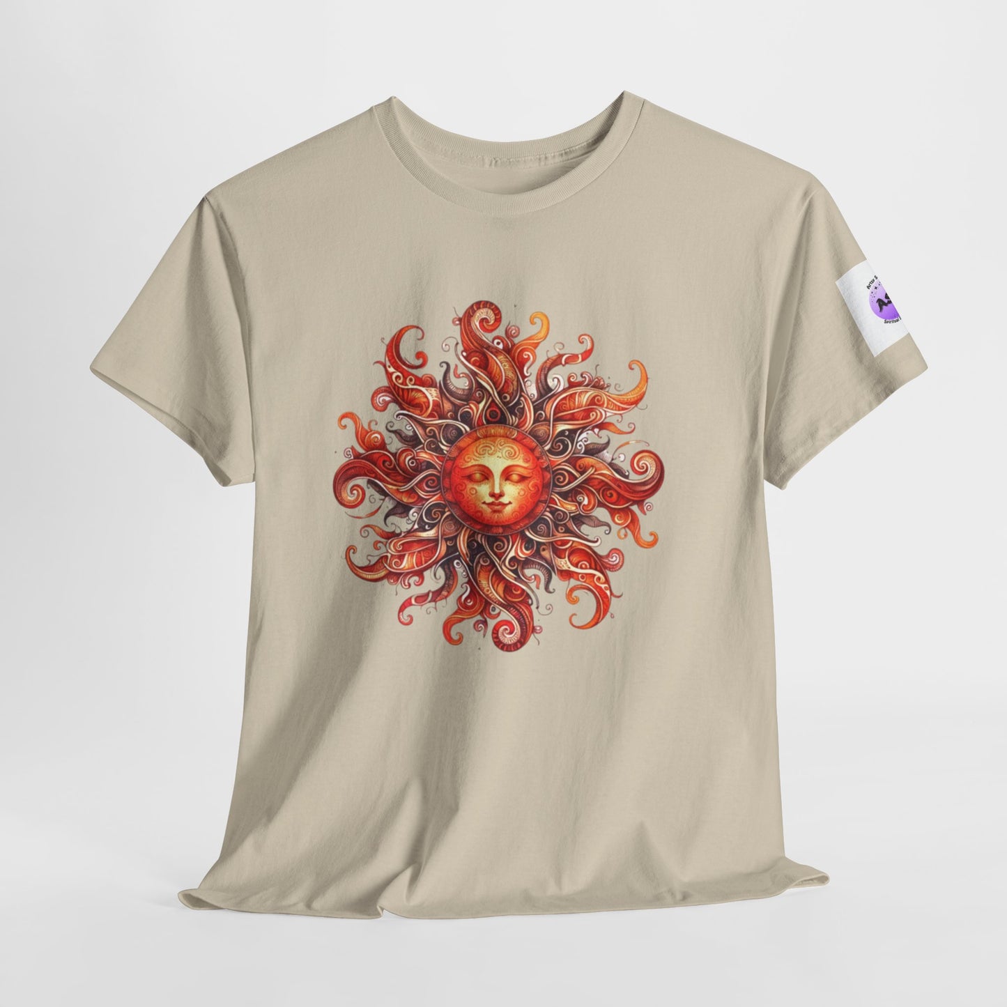 Sunshine Vintage Unisex Heavy Cotton Tee, Graphic Tee for Summer Outings, Perfect Gift for Solar Enthusiasts, Festival Apparel, [...]