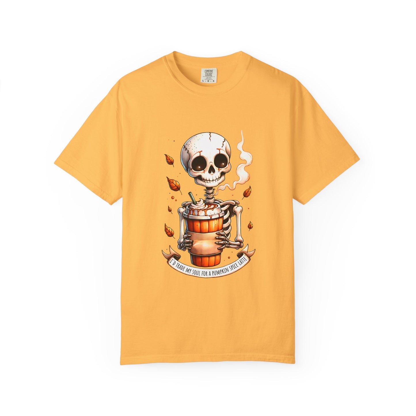 Pumpkin Spice Skeleton t-shirt