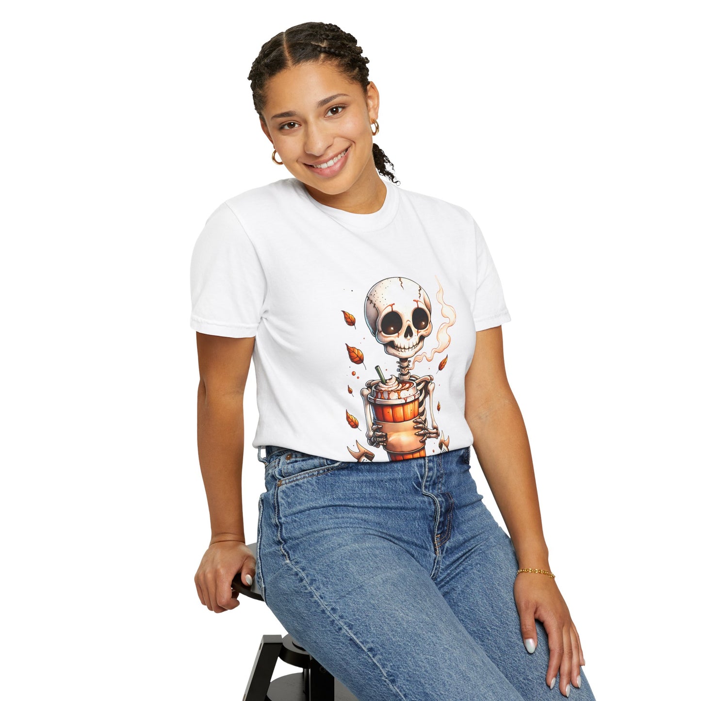 Pumpkin Spice Skeleton t-shirt