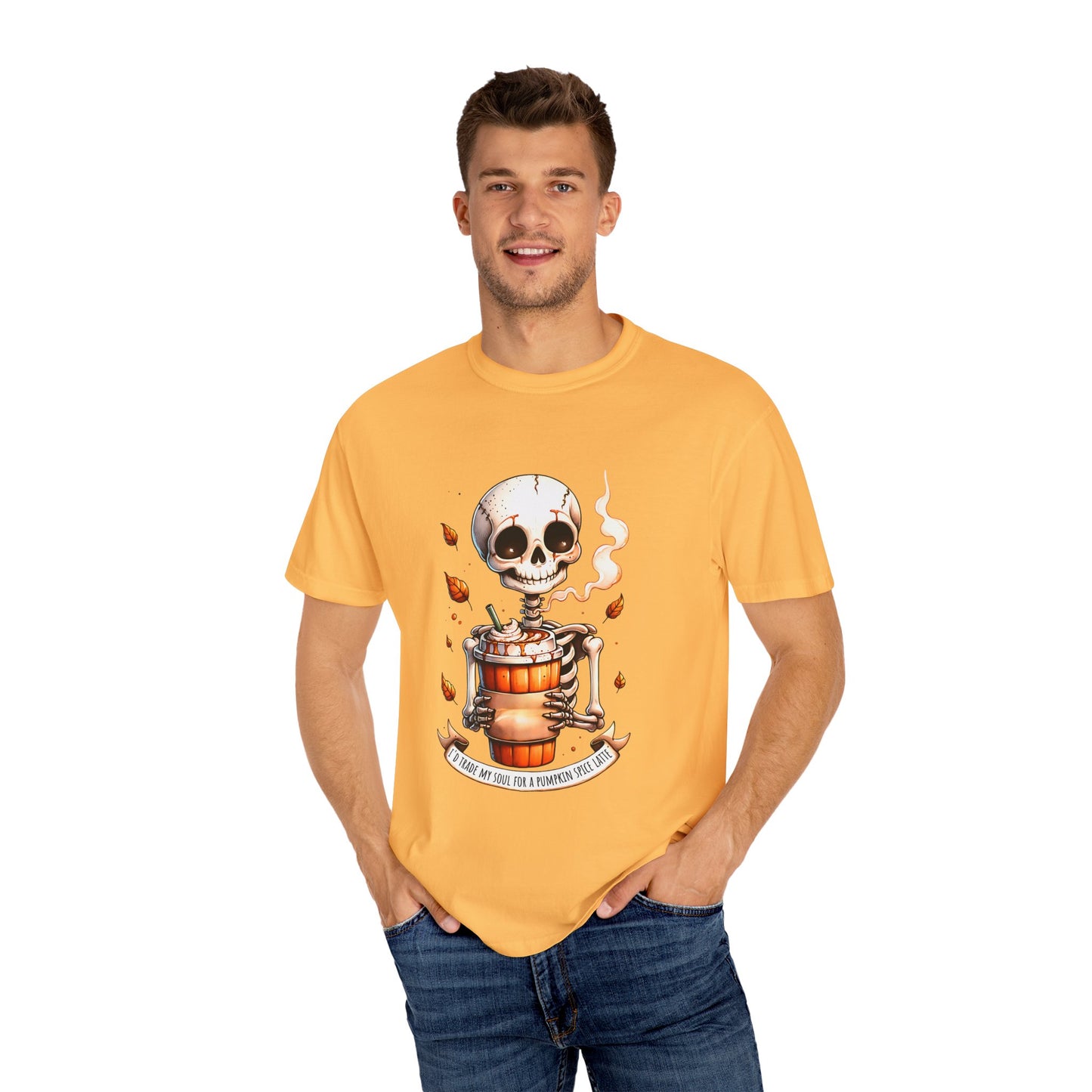 Pumpkin Spice Skeleton t-shirt