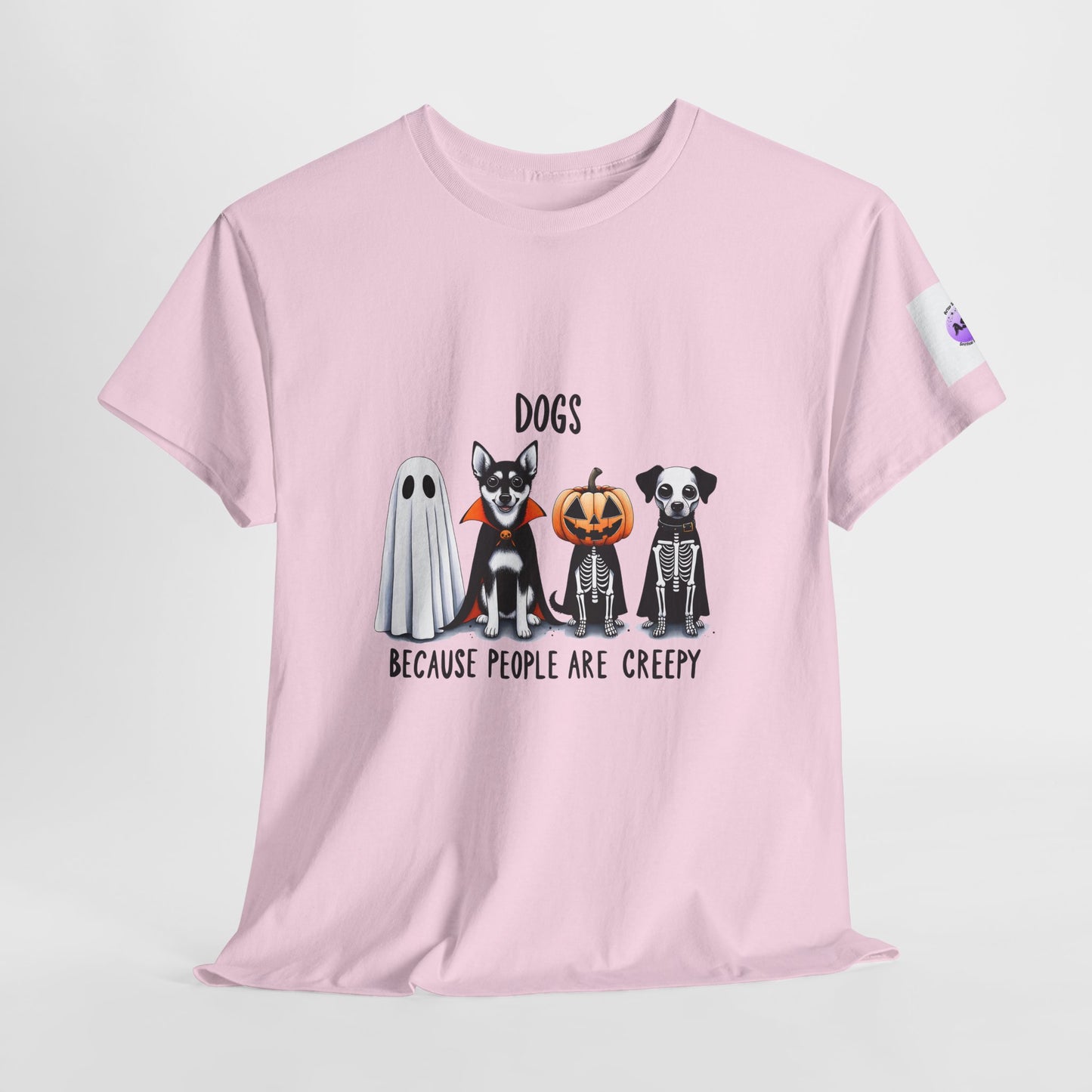 Unisex Dog Lover Tee - Perfect for Halloween, Gifts for Pet Owners, Casual Wear, Dog Mom Shirt, Spooky Season Shirt, Funny Pet Apparel