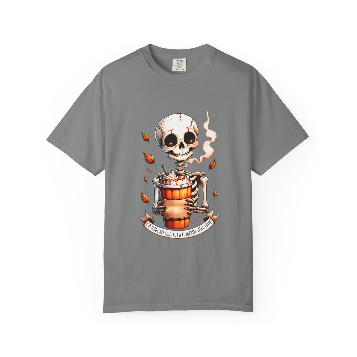 Pumpkin Spice Skeleton t-shirt