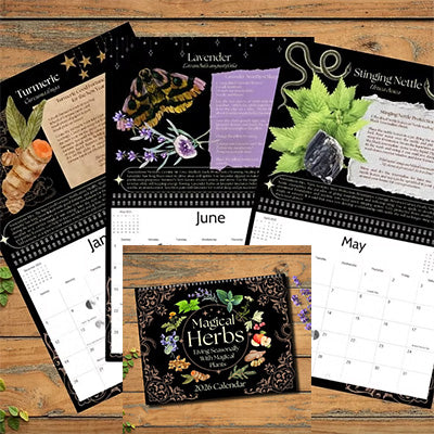2026 Magical Herbs Spell calendar