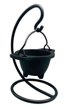 Hanging Cauldron Incense Burner