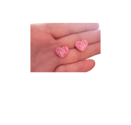 Handmade Pink Heart Shell Earrings – Ocean Inspired Jewelry for Beach & Boho Lovers