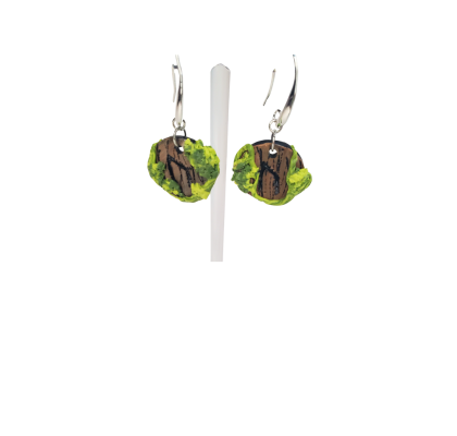 Handmade Uruz Rune Earrings – Norse & Viking Symbol Jewelry