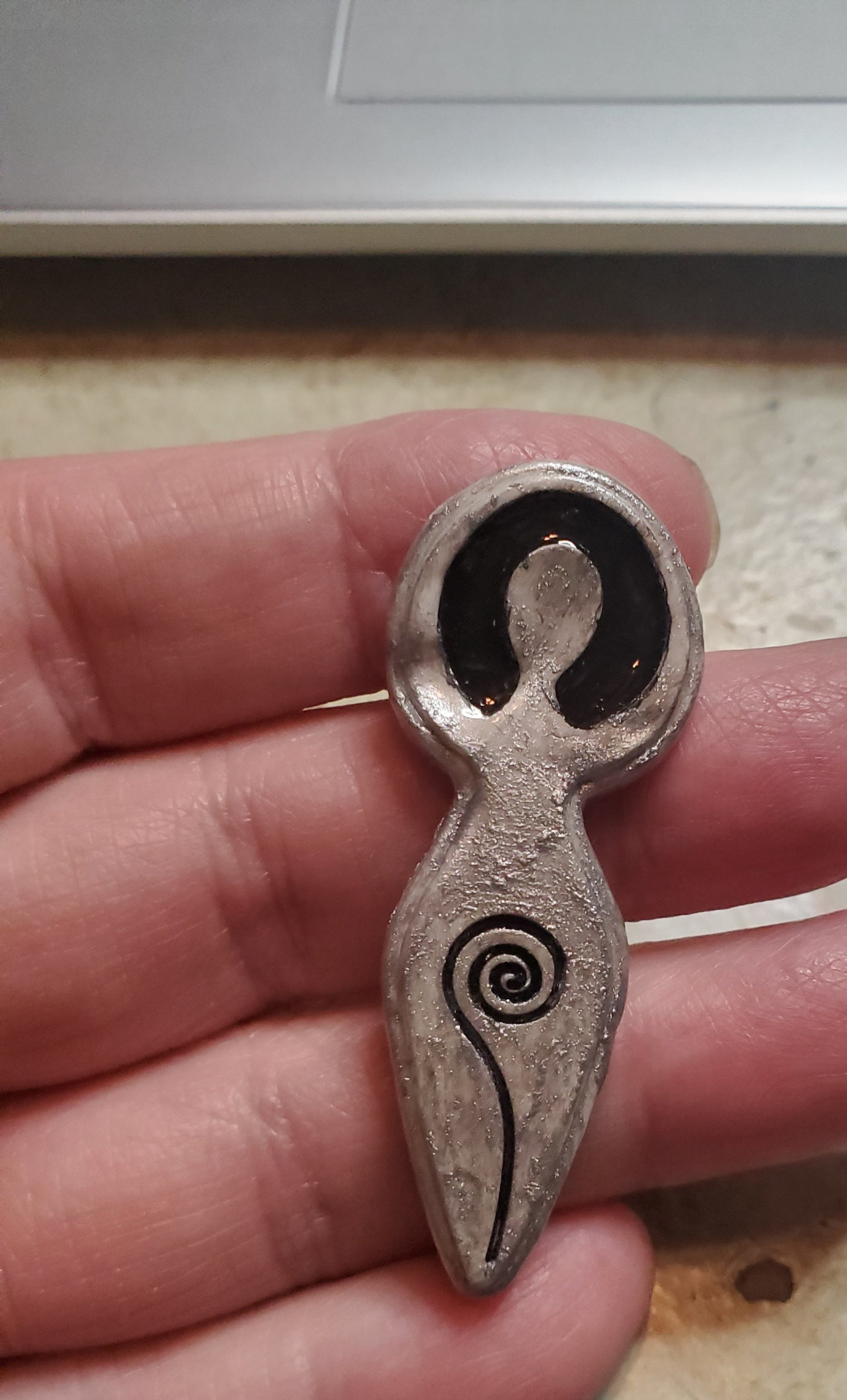 Spiral Goddess magnet